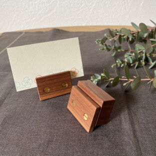 非公開: メモスタンド　(ウォールナット)